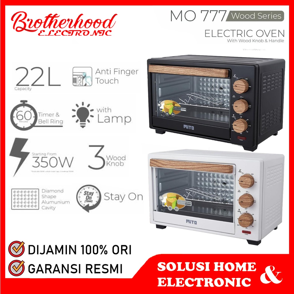 Jual Oven Mito Mo Mo Oven Listrik Kapasitas L Liter Oven Mito Mo Terlaris