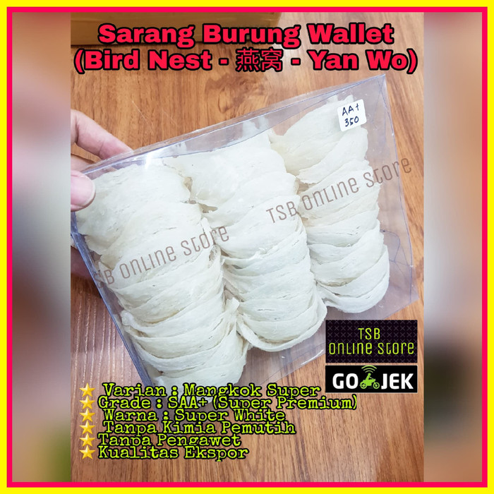 

Kkeanashop Sarang Burung Walet Kualitas Ekspor - Mangkok Super Premium 350Gr