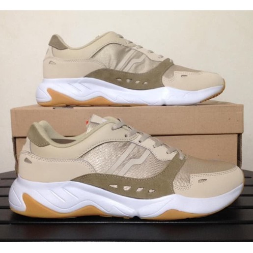 sepatu casual PIERO ERGO P20613 KHAKI/WHITE/GUM