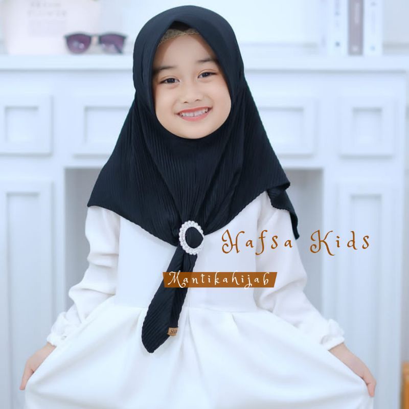 HIJAB JILBAB KERUDUNG BERGO PLISKET ANAK PREMIUM ANAK SD ANAK TK UMUR 5/10