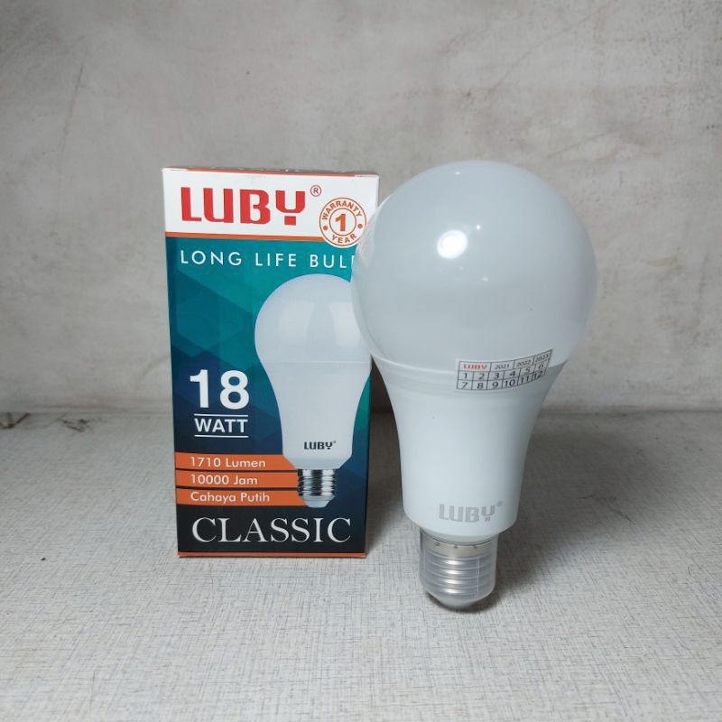 Lampu LED Classic 18 Watt Luby