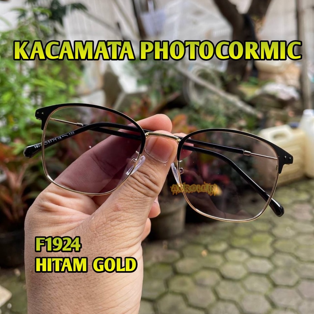 GRATIS BOX DAN LAP - KACAMATA PHOTOCROMIC BERUBAH WARNA UNISEX WANITA/PRIA