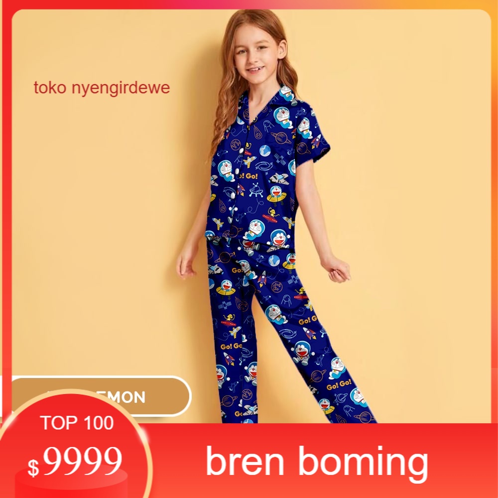 Piyama Anak 4-5 Tahun (Size XL/SIZE 5) / Baju TIdur Anak COWOK CEWEK SIZE 5