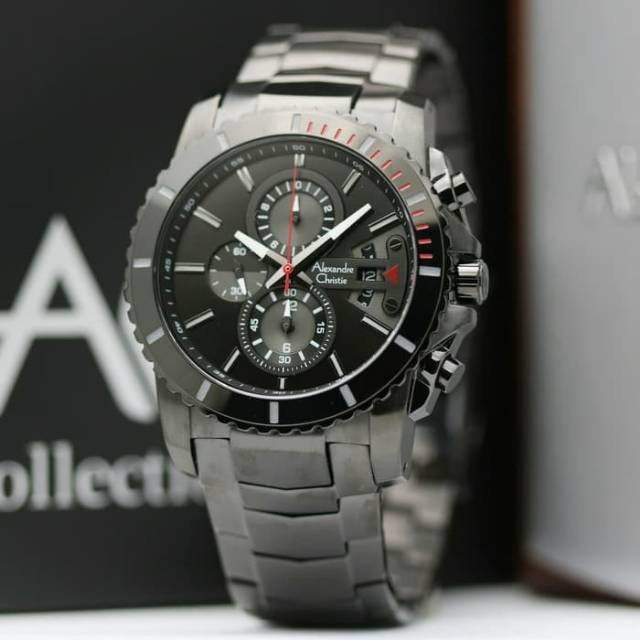 JAM TANGAN PRIA ALEXANDRE CHRISTIE AC 6455 ORIGINAL GARANSI RESMI 1 TAHUN