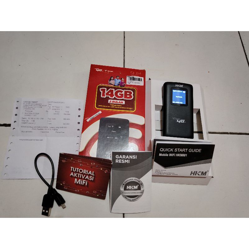 Bekas Mifi Modem Wifi 4G All Operator HKM001