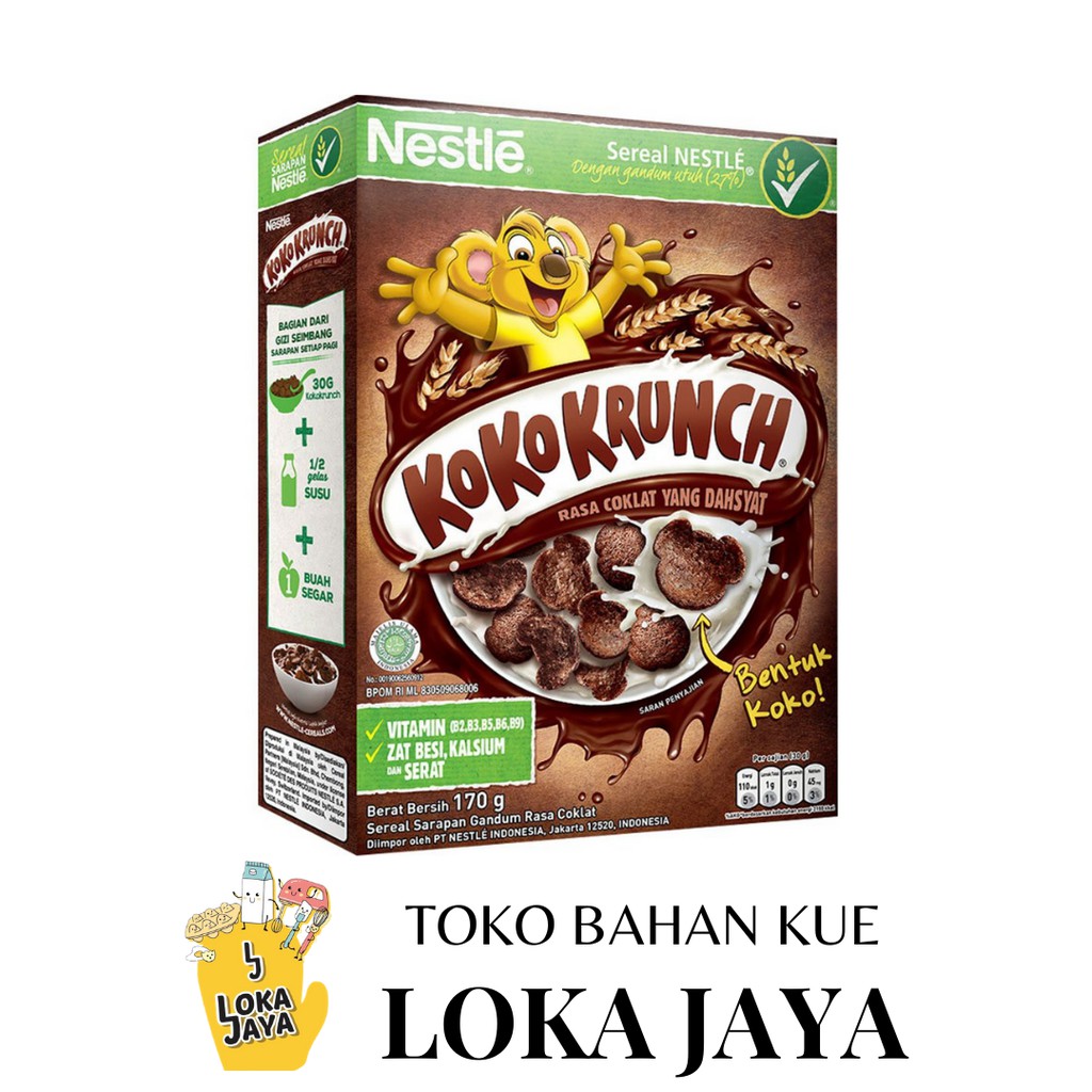 

SEREAL NESTLE KOKO KRUNCH 150 GR DAN 330 GR