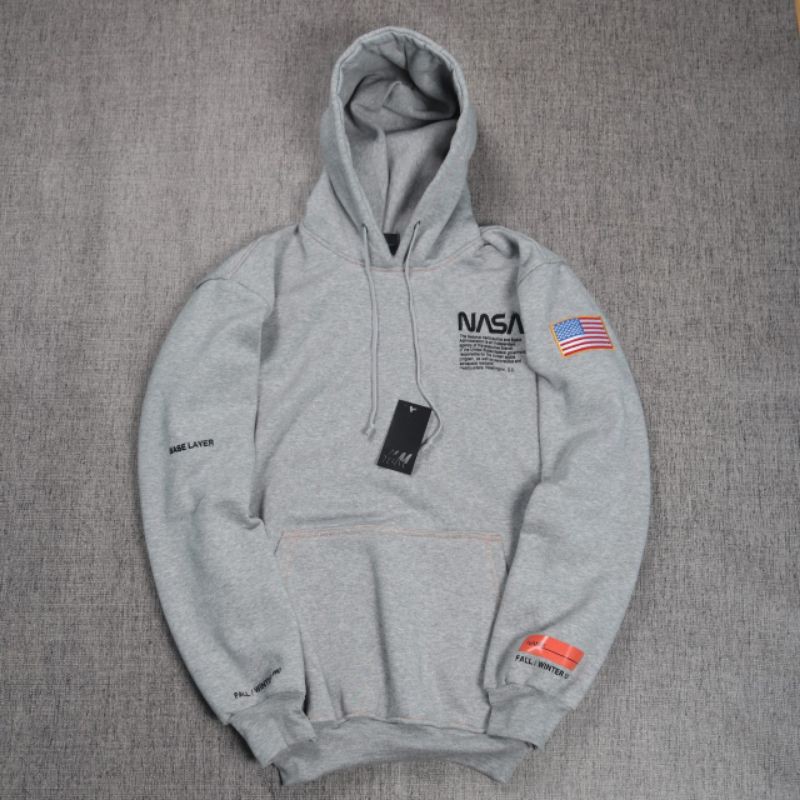 SWEATER HOODIE NASA HERON PRESTON ZIPPER UNISEX FULLTAG PREMIUM QUALITY