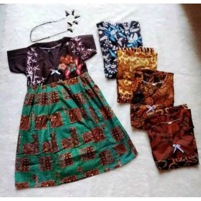 baju dres anak umur 4-5-6 tahun