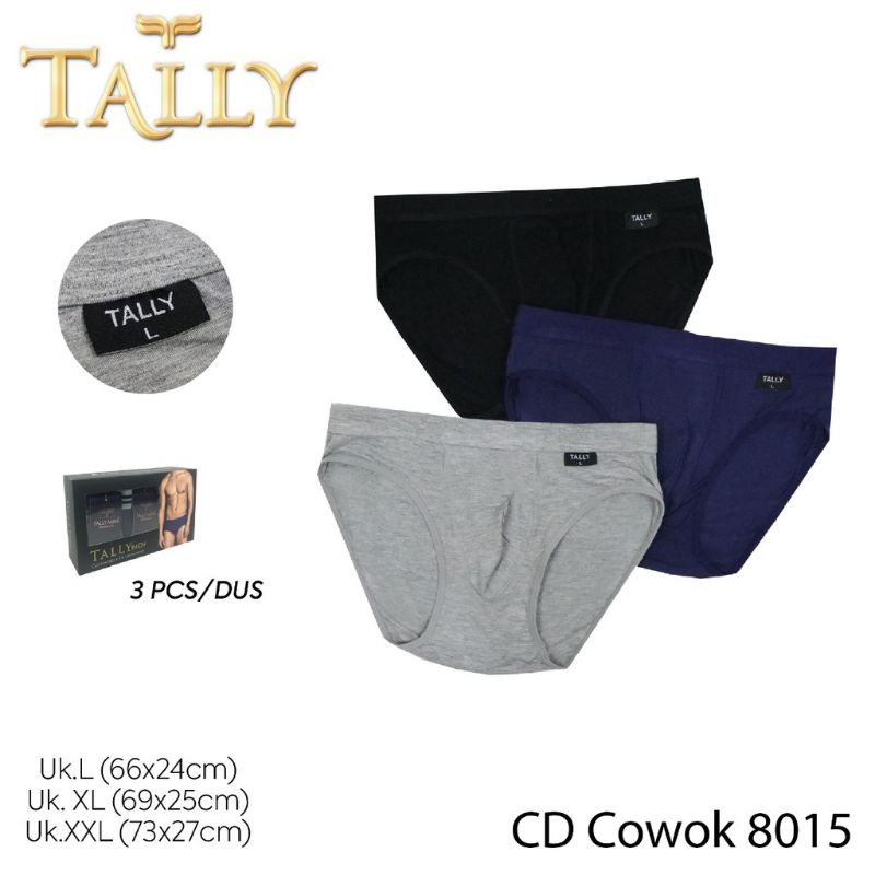 TALLY | CELANA DALAM COWOK / CD PAKAIAN DALAM PRIA JUMBO TALLY ORIGINAL 8015