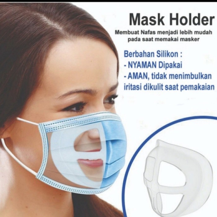 Penyangga Masker 3D Mask Bracket Silicon