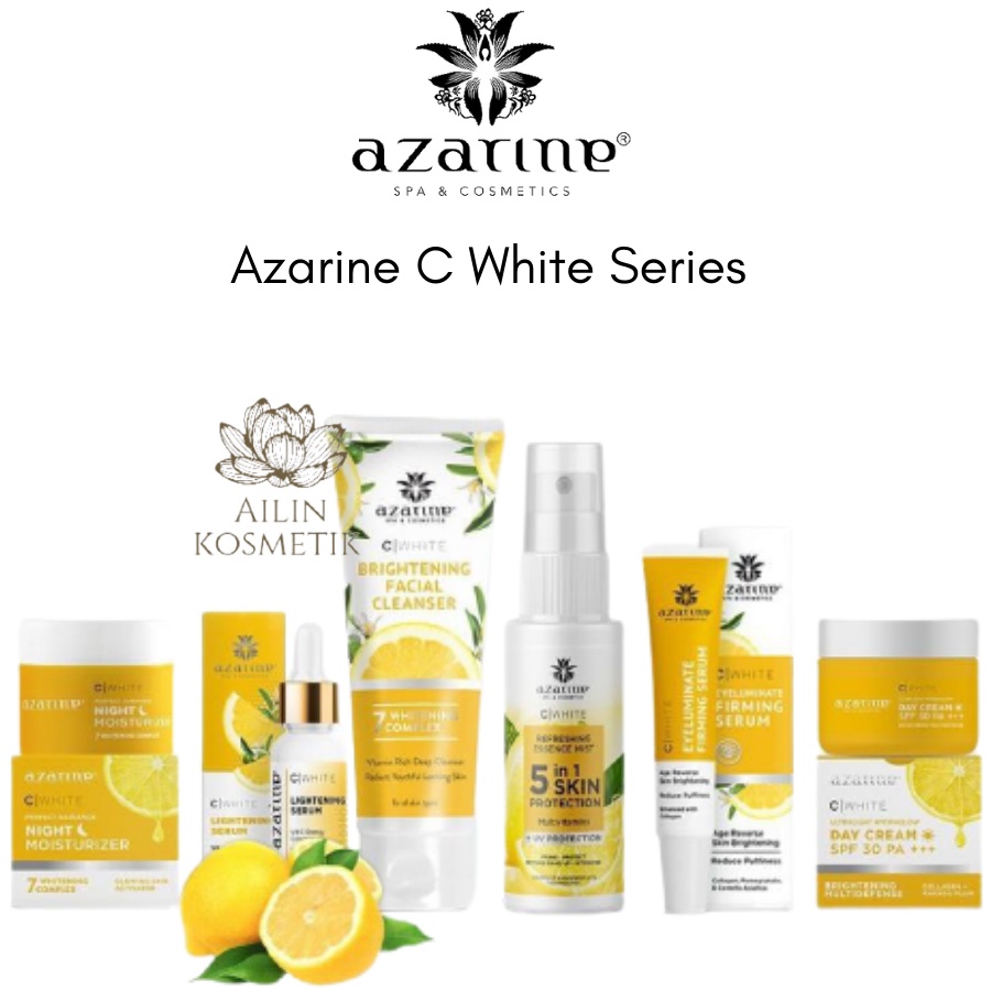 Azarine C White Series &amp; Essence Mist | Perawatan Wajah &amp; Tubuh dengan Vitamin C by AILIN