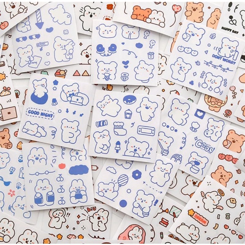 

Sticker Decor Journal Stiker Buku Jurnal Scrapbook