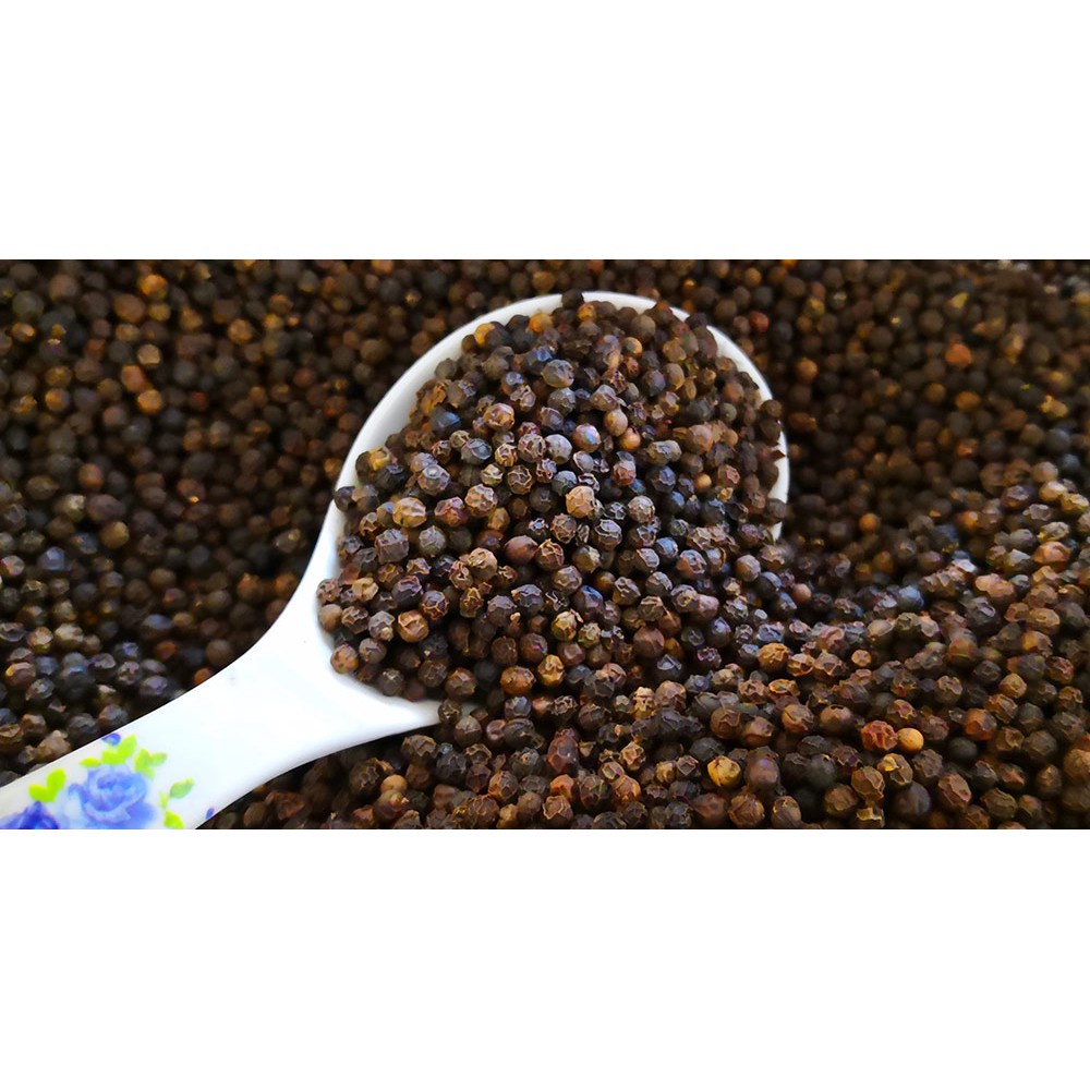 Lada Hitam Biji / Whole Black Pepper / hēi hú jiāo (黑胡椒) (250 gram)