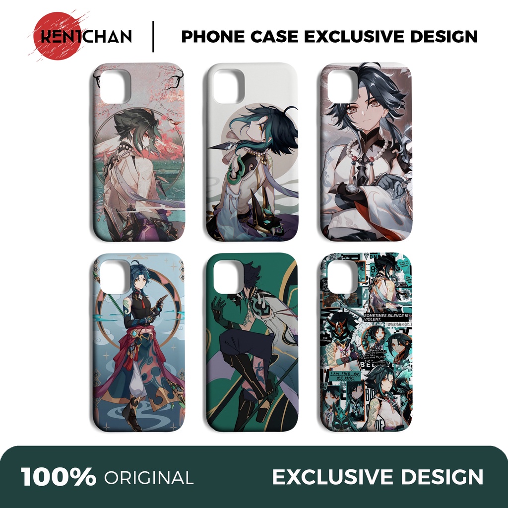 Custom Case Xiao Genshin Impact Untuk Iphone Samsung Xiaomi Oppo Vivo dll Kenichan
