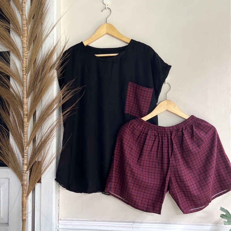 (rayon premium)/ homewear / Piyama dewasa / Baju tidur rayon / babydoll rayon / piyama rayon / set piyama motif / daster rayon / daster / kemeja rayon / set kemeja/ piyama murah/ daster murah-162