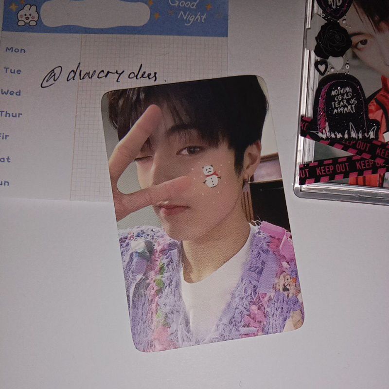 photocard haruto snowman pair