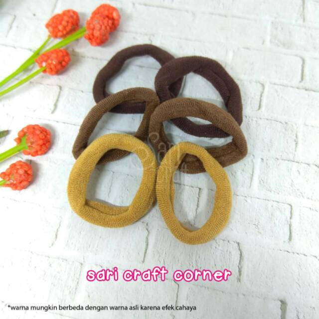 Karet Rambut Kecil Lembut dan Elastis