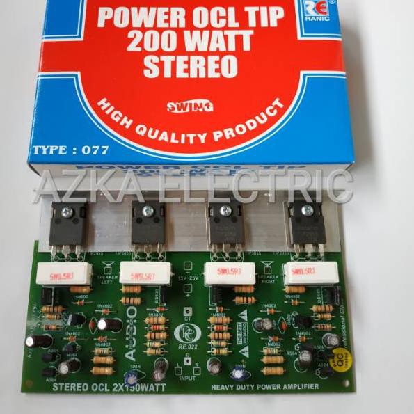 ✿FP Kit Power Amplifier OCL 200 Watt Stereo ✿ ✿