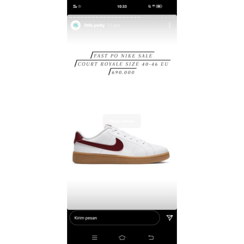 nike court royale 2 low