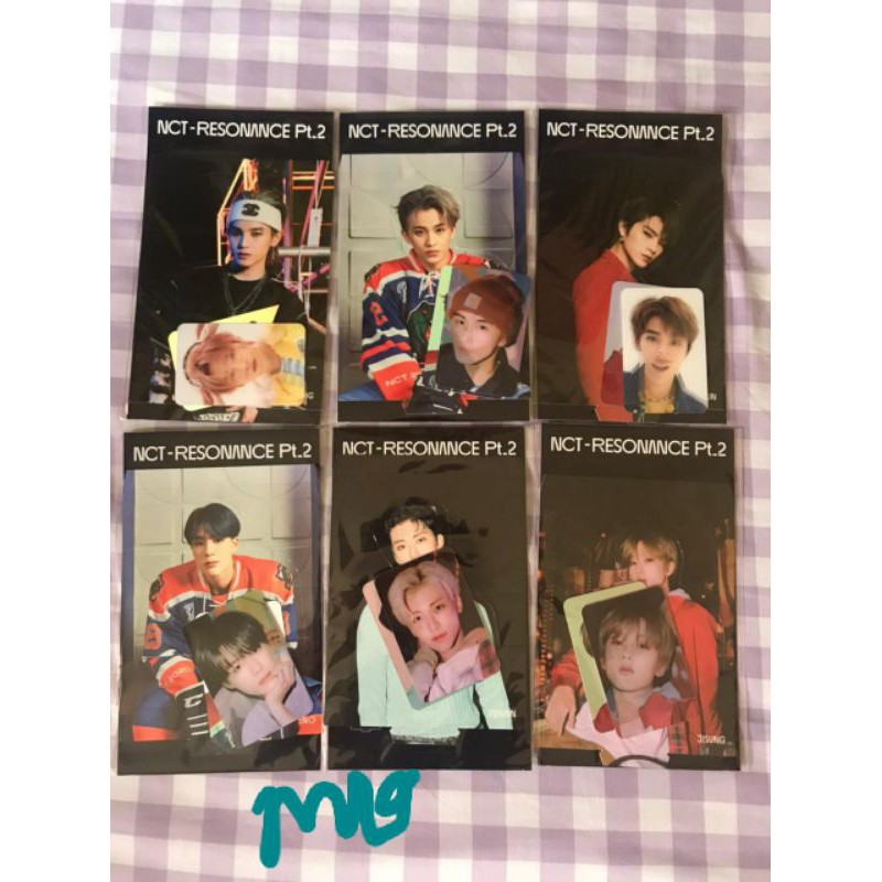 [READY STOCK] NCT RESONANCE PT 2 LENTICULAR PHOTOCARD SET