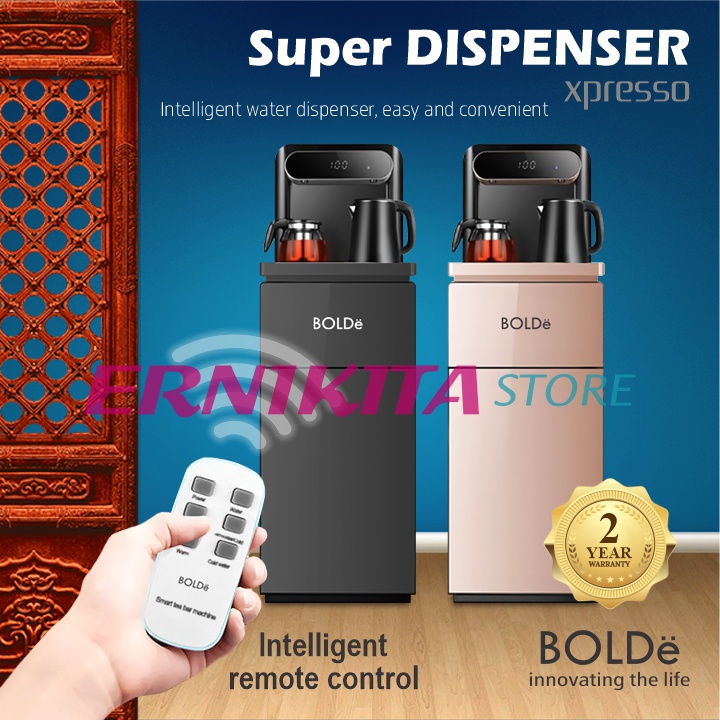 BOLDe DISPENSER XPRESSO GALON BAWAH BONUS 2 KETTLE - Remote Garansi Resmi 2 Tahun