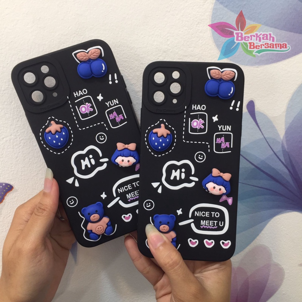 SS098 SOFTCASE IPHONE 6 6+ 7 8 SE 2020 X XS XR MAX BB6649