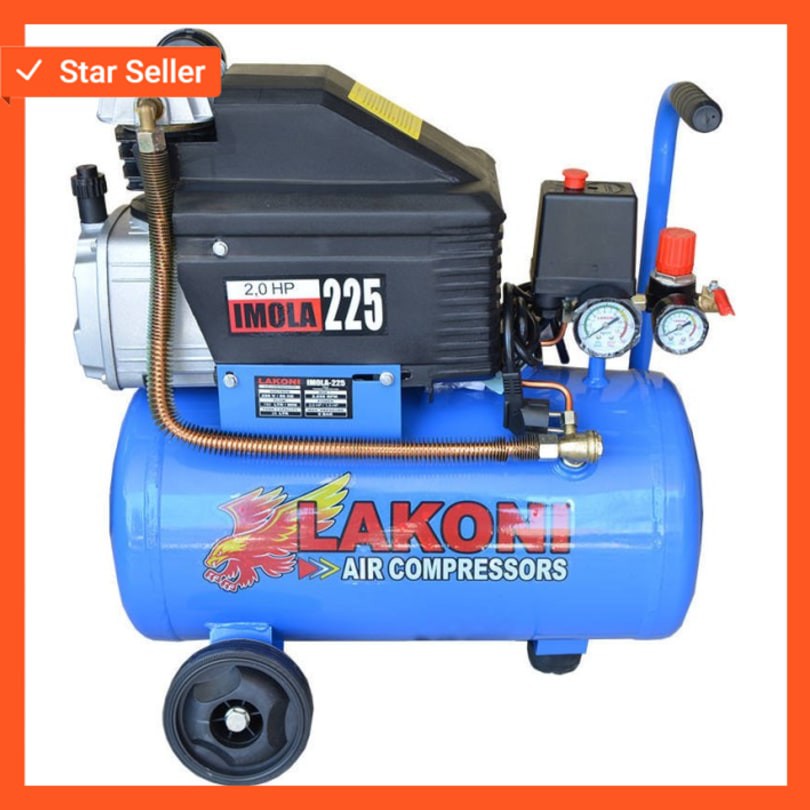 Lakoni Kompresor Angin Imola 225 Air Compressor 2 HP CROSS233