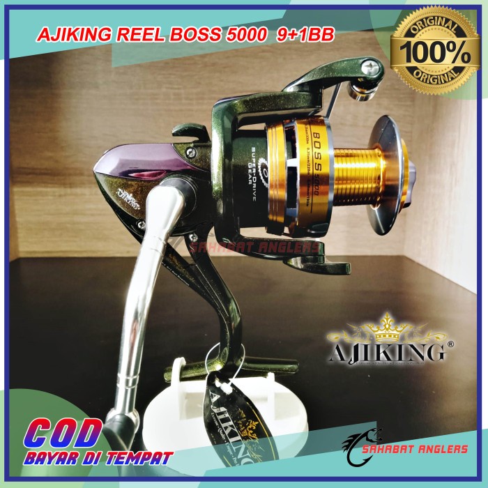 REEL PANCING AJIKING BOSS 5000 9+1BB SPINNING REEL