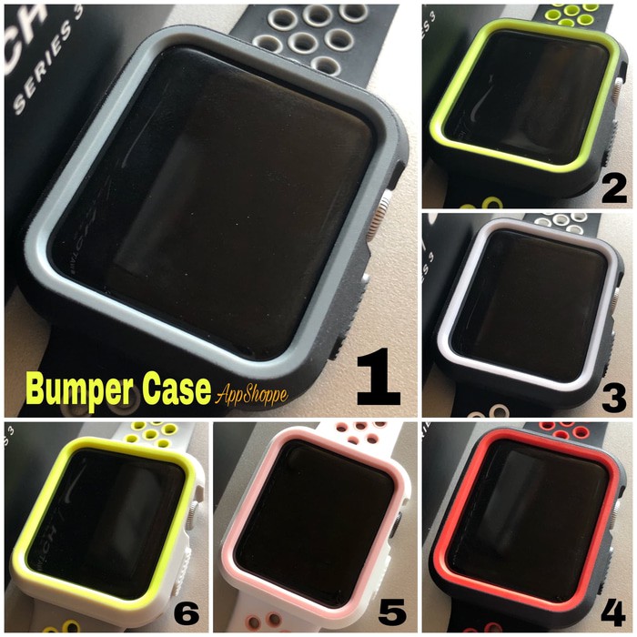 Apple Watch iWatch FRAME COVER 38mm 42mm NIKE DESIGN BUMPER Series 7 SE 987654321