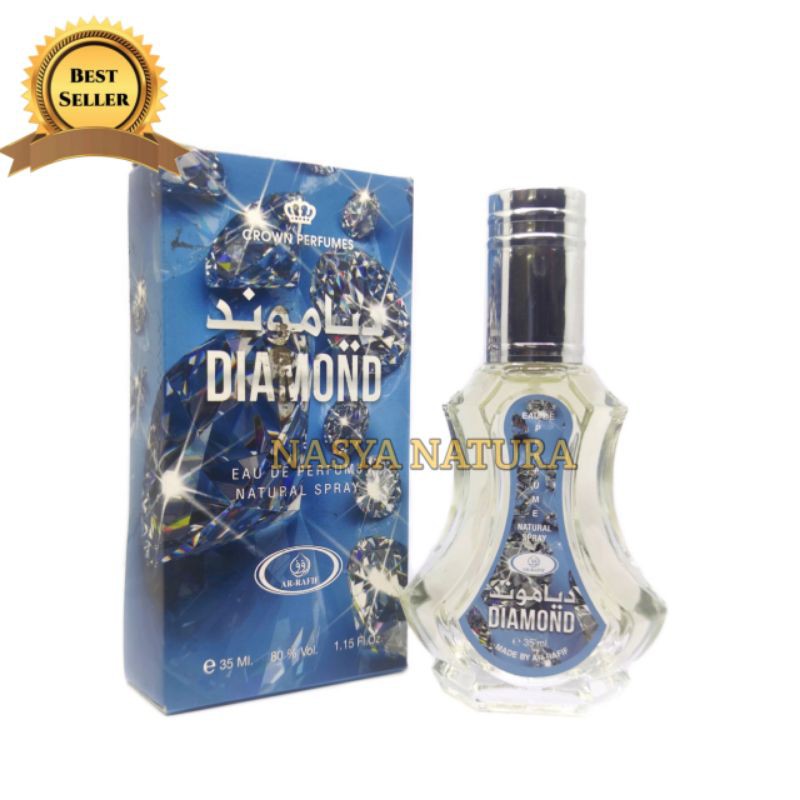 Minyak Wangi Diamond Arrafif Arafif Ar Arafif Spray 35ml Original