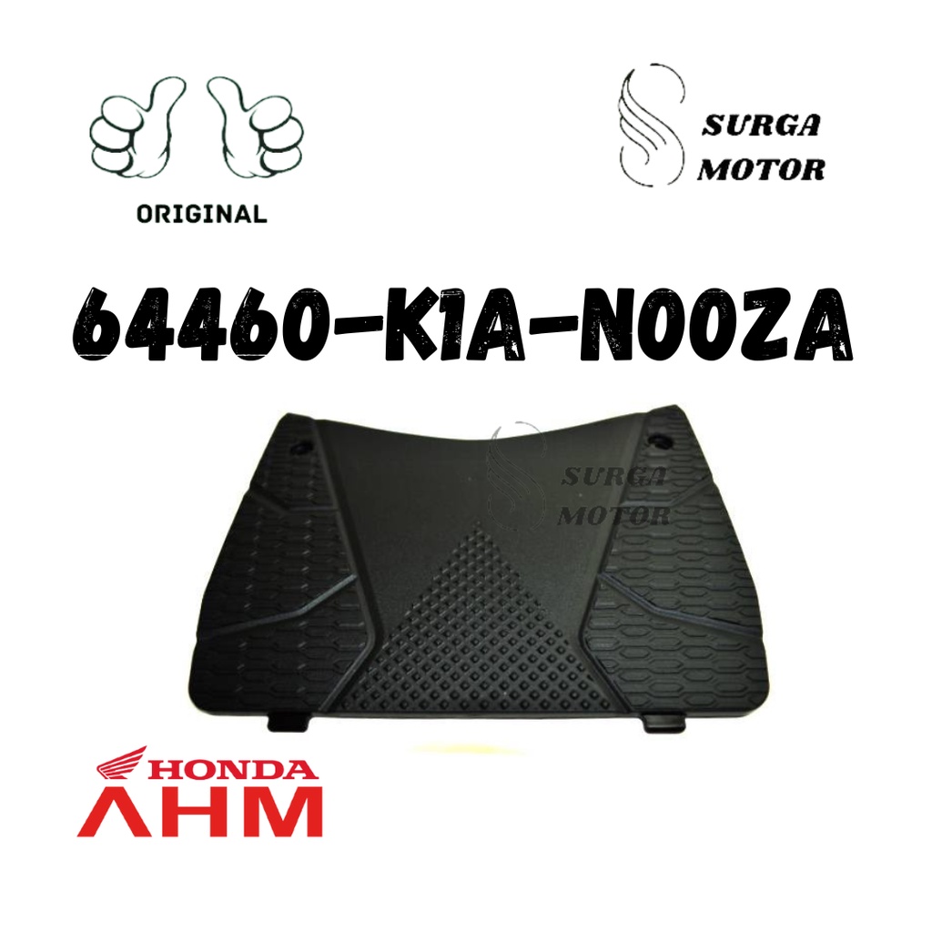 Lid Battery Black hitam Tutup Aki Batre Batrei Motor BeAT LED K1A 2020 2021 2022      64460-K1A-N00Z