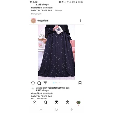 Amore jetblack size L NG by ditsy