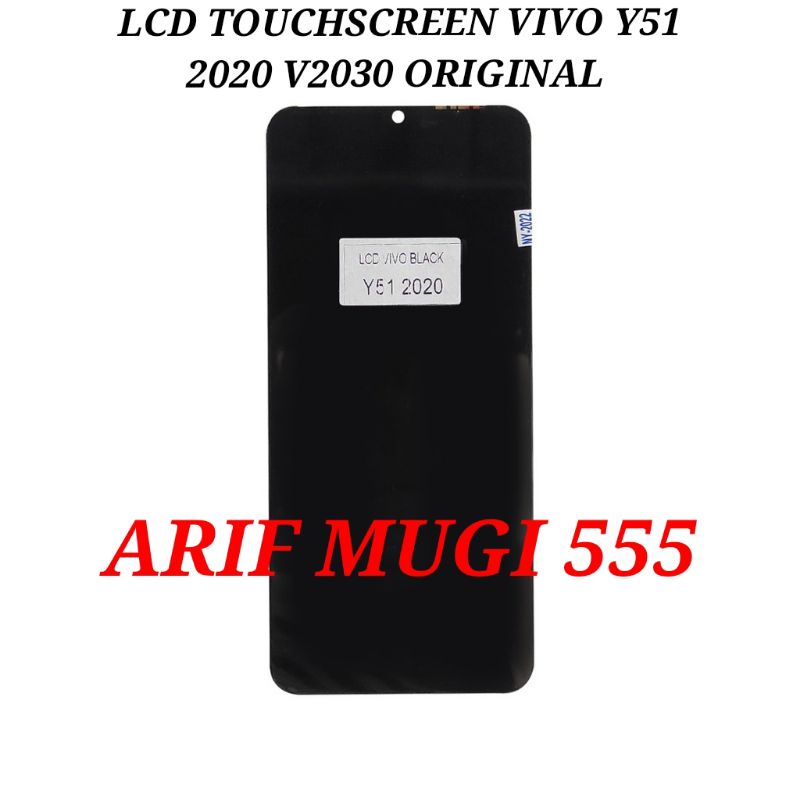 Lcd Touchscreen Vivo Y51 2020 V2030 Fullset Original