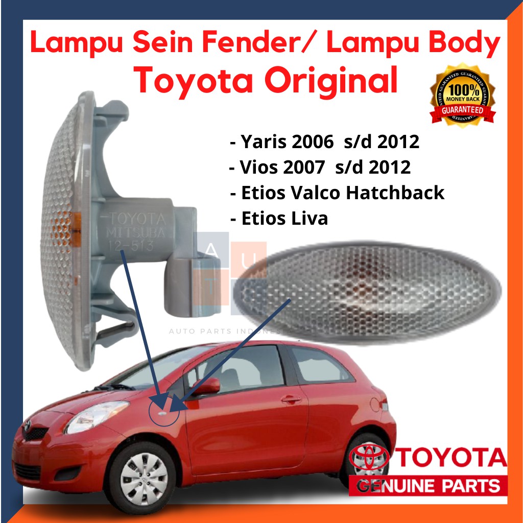 Jual Lampu Sein Fender Vios Yaris Lampu Sein Spakboard Vios Yaris Lampu