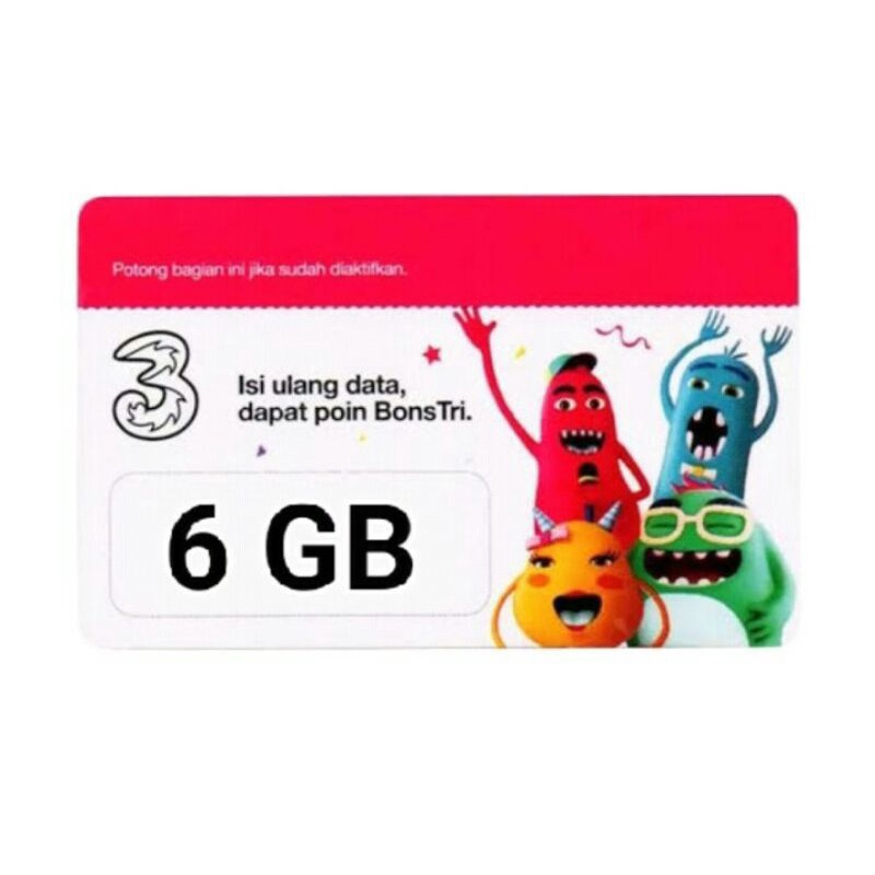 Tri HAPPY 6 GB 5 hari