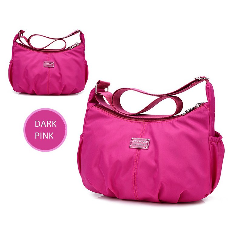 Waterproof Nylon Shoulder Bag - Tas Slempang - DX403