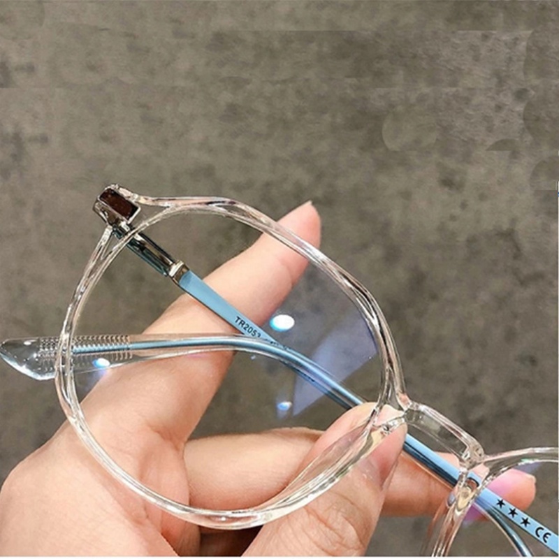 (YUZHU) COD Frame Kacamata Anti Radiasi Wanita Korean Gaya Kaca Mata Komputer Anti Blue Light Eyeglasses