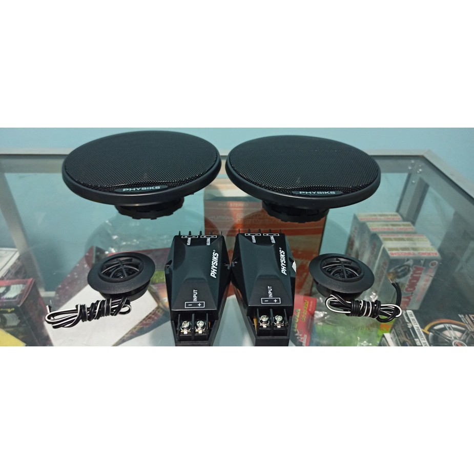 Speaker mobil Split 6inch + TWEETER + crosover BERKUALITAS PHISIKS