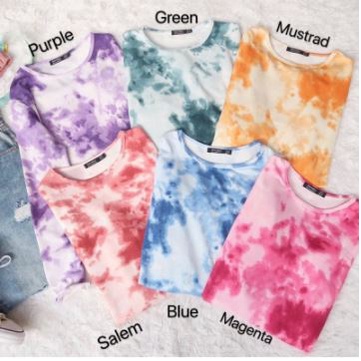 HOPYLOVY -  Kaos Wania Longsleeve Tie Dye Hakairu