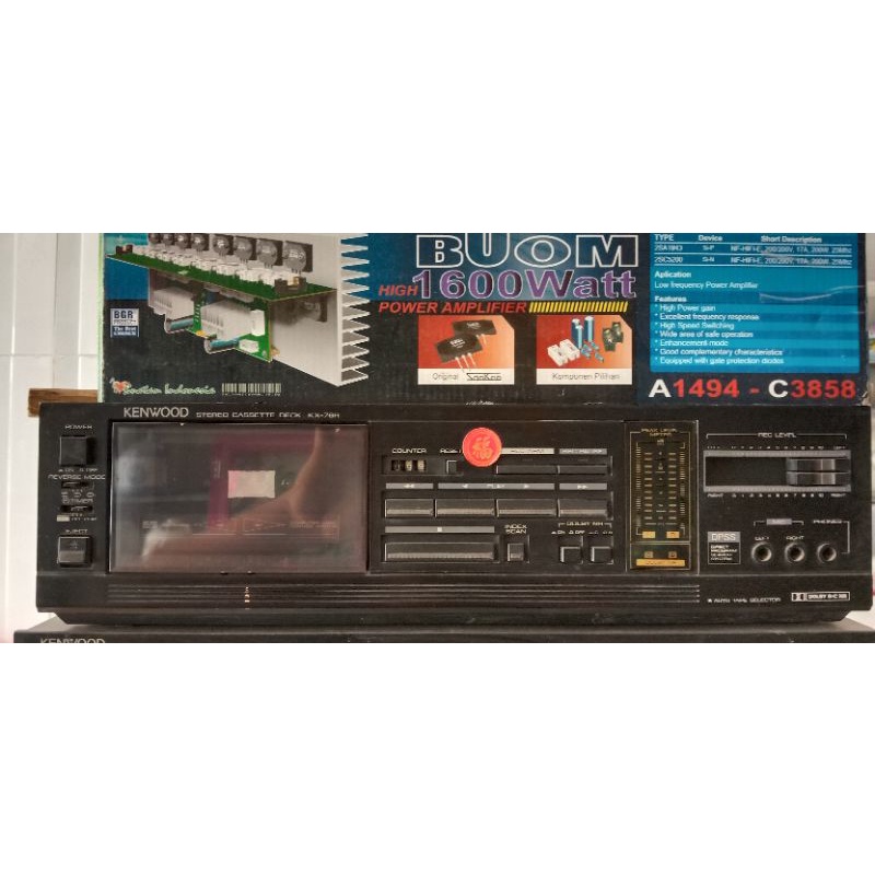 tape deck kenwood,auto reverse,,,made in japan