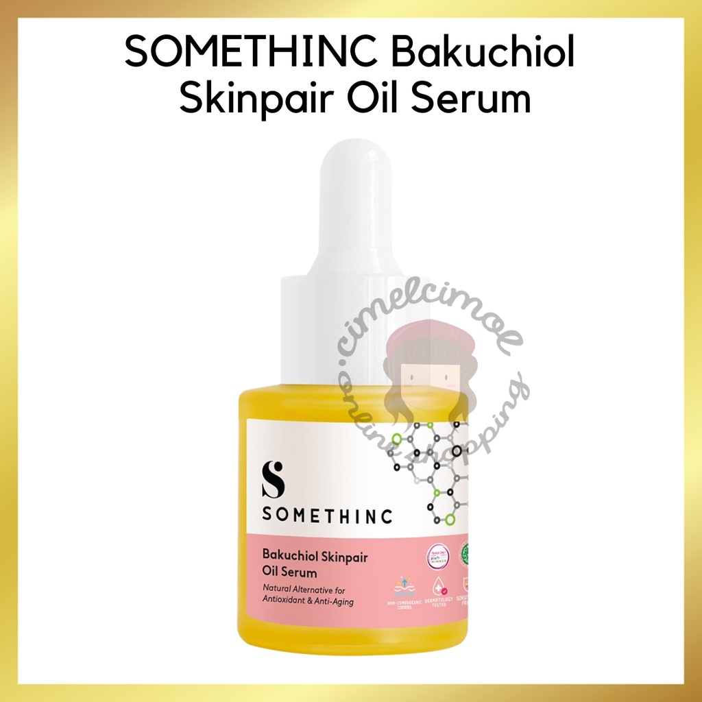 [PROMO SPESIAL] BPOM SOMETHINC BAKUCHIOL SKINPAIR OIL SERUM PEMUTIH WAJAH 20ml 100% ORIGINAL