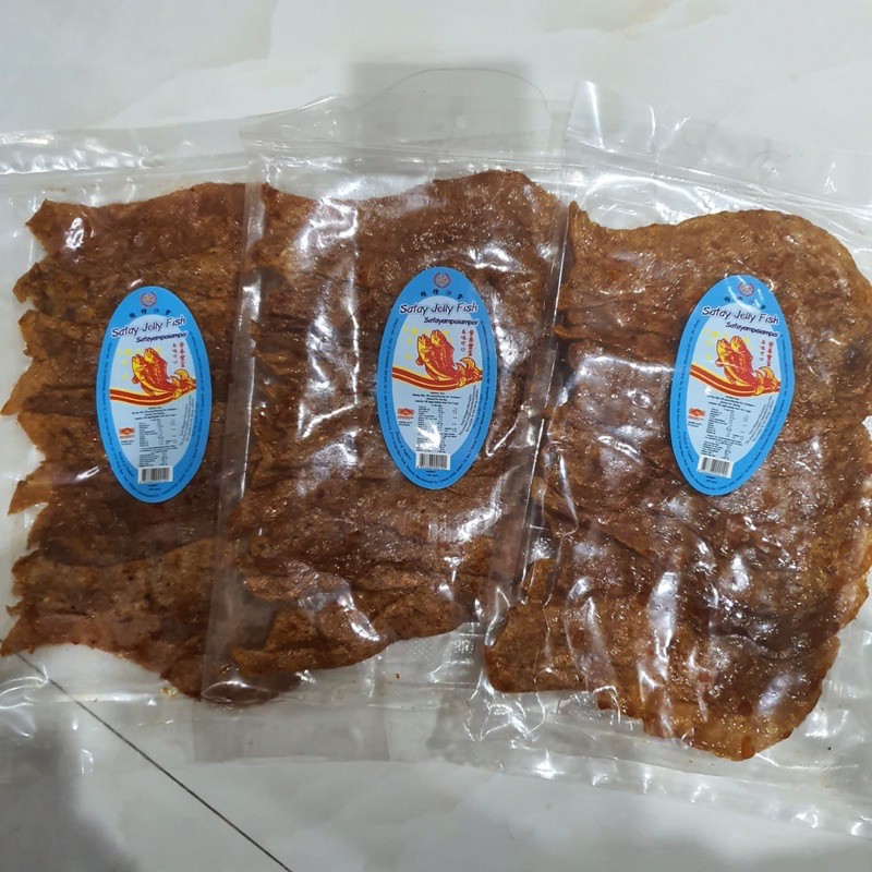 

satay jelly fish / sate ampai ampai