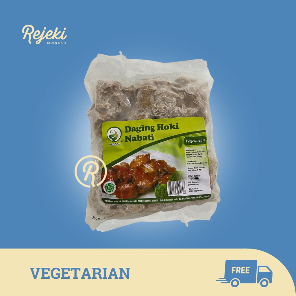 

Vegood Daging Hoki Nabati 450gr - Rejeki Frozen Mart