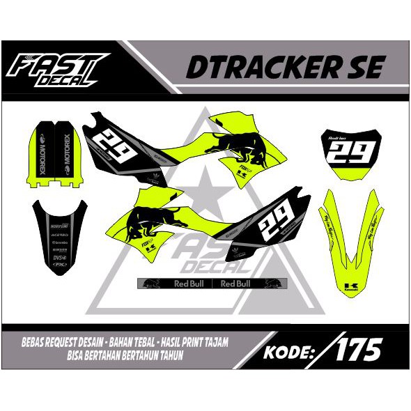 Decal stiker dtracker se 175