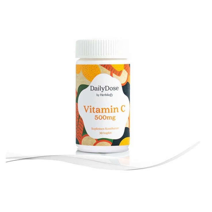 Herbilogy DailyDose Vitamin C 500mg 30 Tabs - Herbilogy Vitamin C