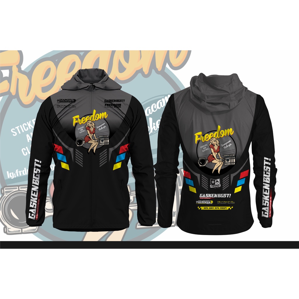 JAKET RIDING WATERPROF TOURING BY FREEDOM DESIGN