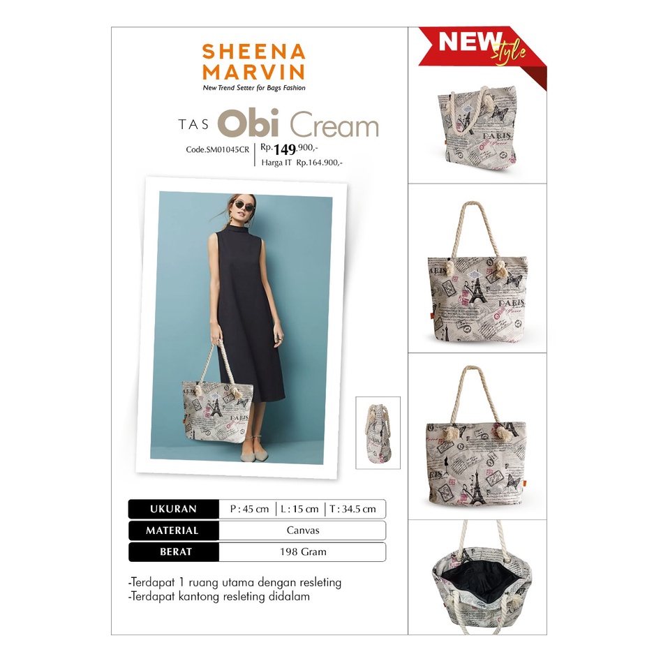 Tote Bag Obi Tas Sheena Marvin