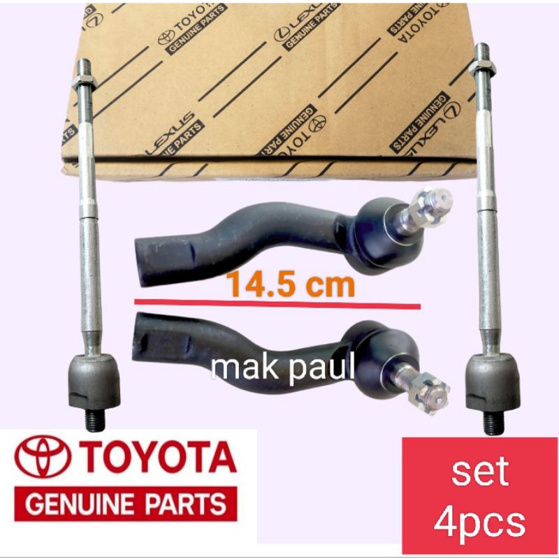 set rack and + tie rod ETIOS valco / liva 2013 -2017 ORIGINAL