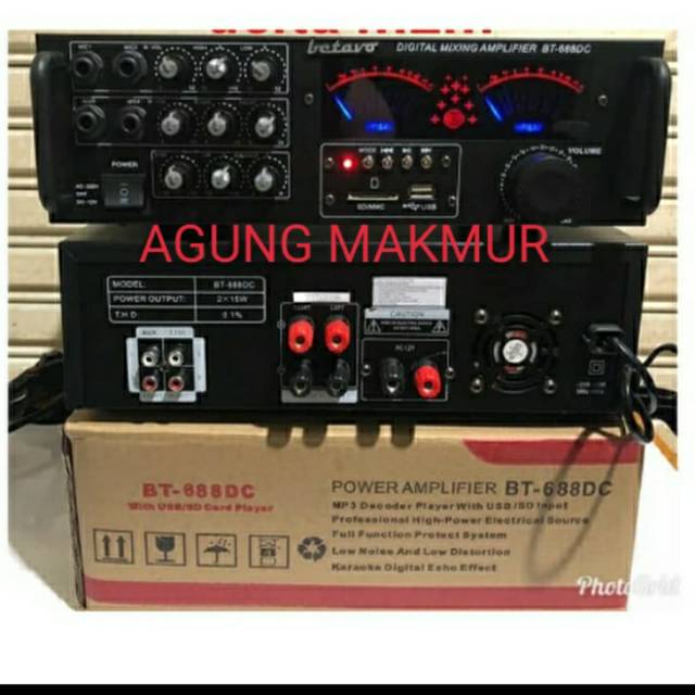 Amplifier Walet Betavo BT 688 DC