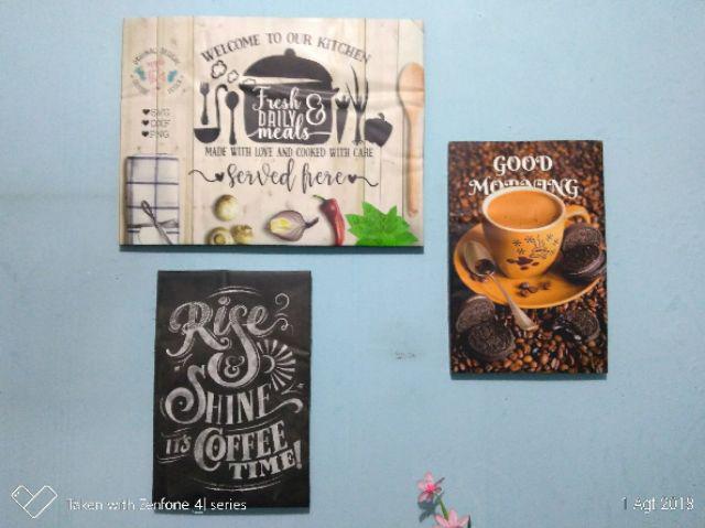 Makin Keren Hiasan Dinding Walldecor 3d No Pigora Kayu Foto Gambar Lukisan